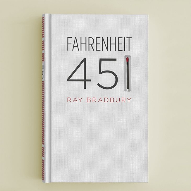 Poza cu Fahrenheit 451 by Ray Bradbury